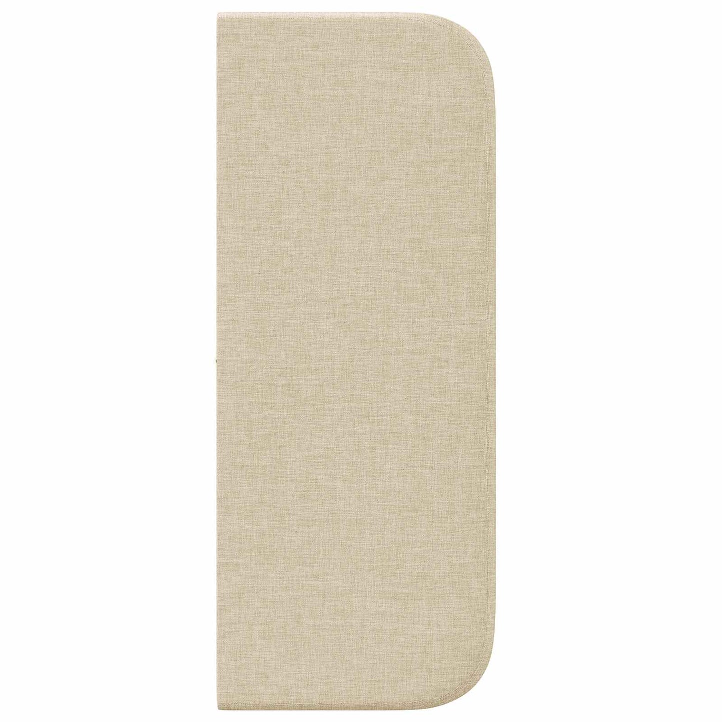 Hovedgærdeøre Creme 40,5 x 40,5 x 4 cm Stof