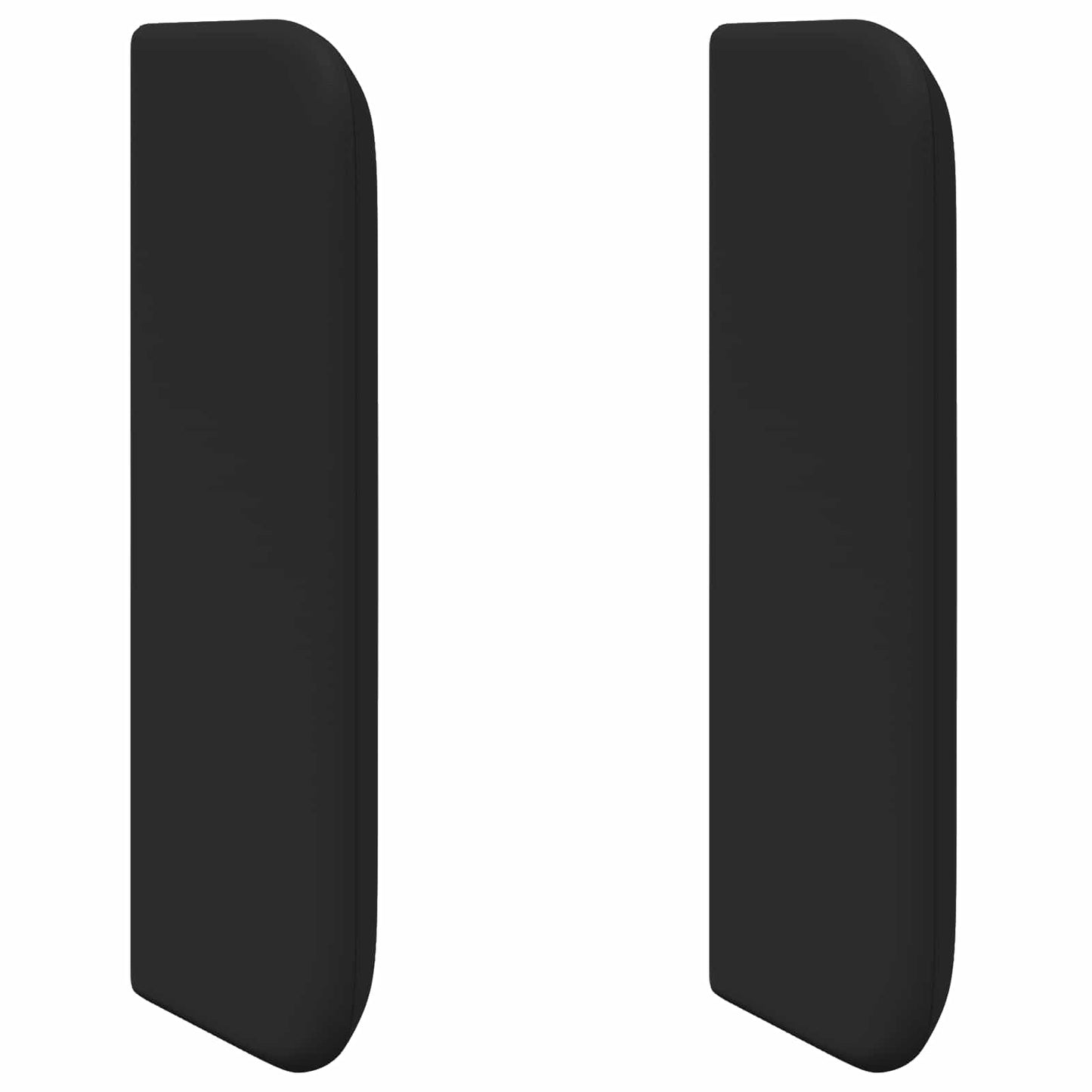 Hovedgærdeøre Sort 40,5 x 40,5 x 4 cm PVC