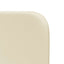 Hovedgærdeøre Creme 40,5 x 40,5 x 4 cm PVC