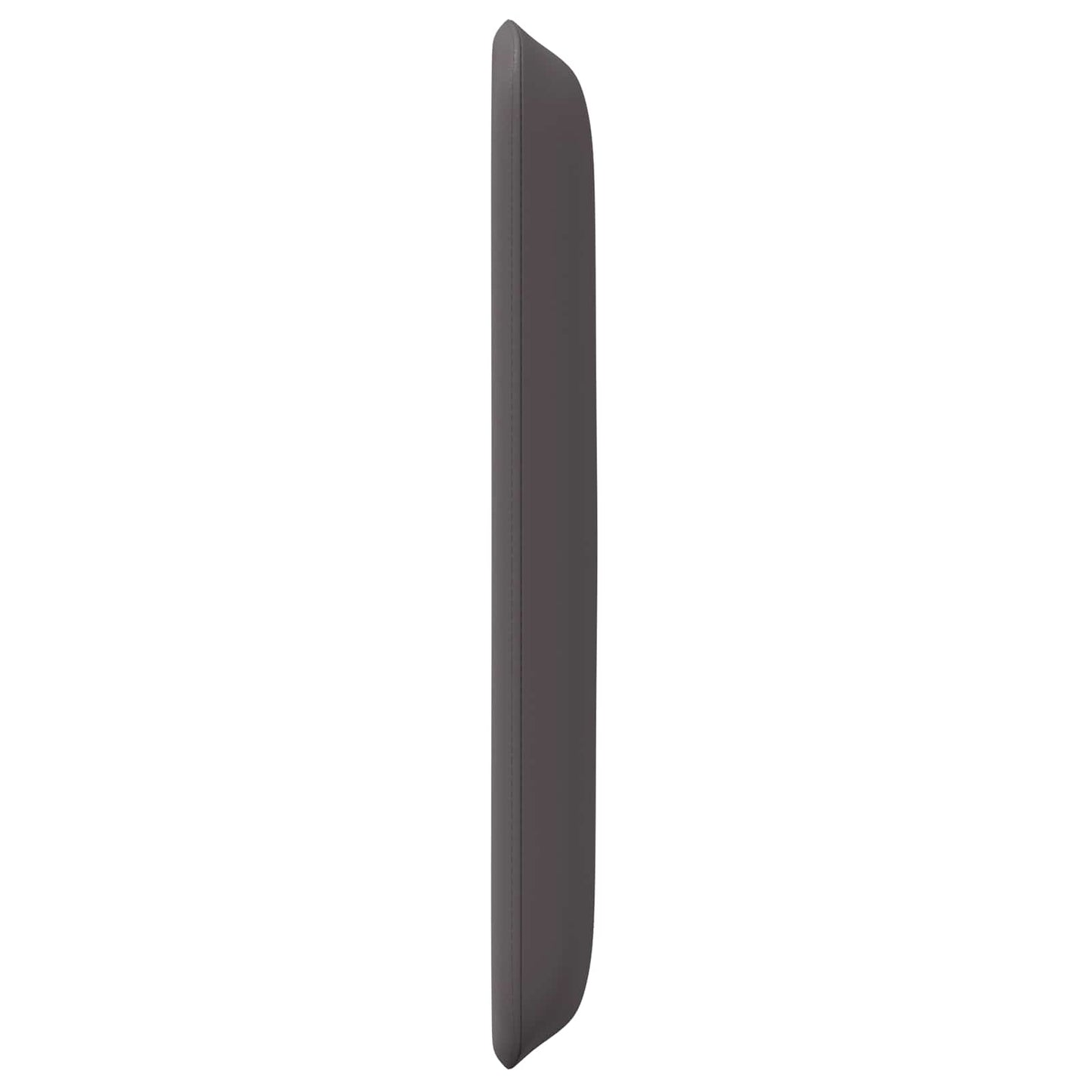 Hovedgærdeøre 2 pcs Grå 40 x 16 x 5 cm Plywood og Faux Læder