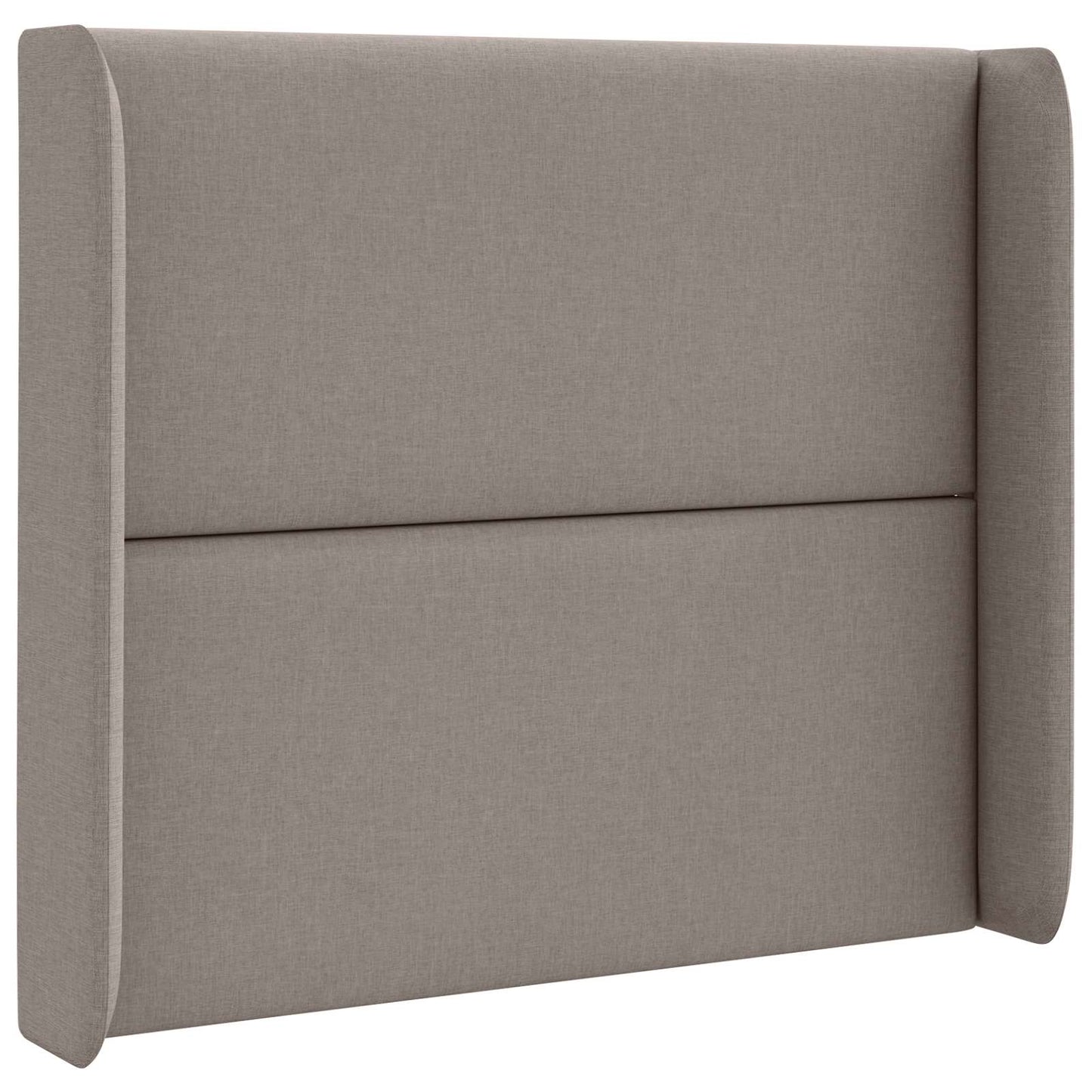 Hovedgærdeøre Gråbrun 80 x 16 x 4 cm Stof