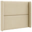 Hovedgærdeøre Creme 80 x 16 x 4 cm Stof