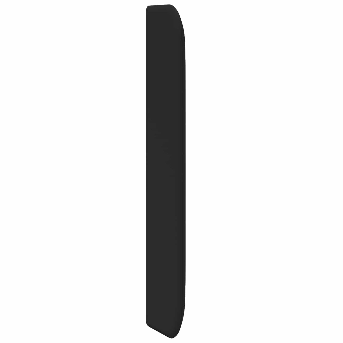 Hovedgærdeøre Sort 80 x 16 x 4 cm PVC