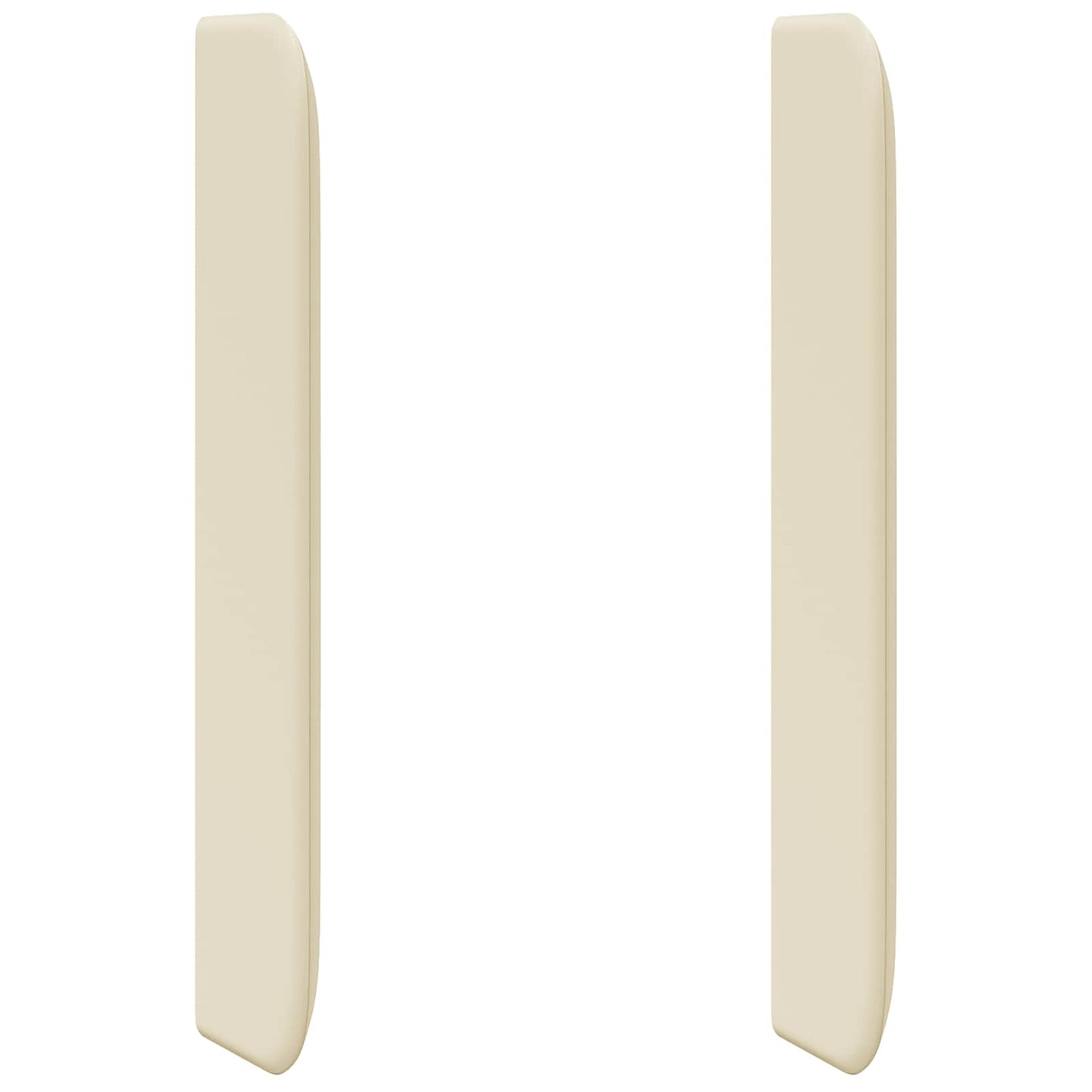 Hovedgærdeøre Creme 80 x 16 x 4 cm PVC