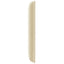 Hovedgærdeøre Creme 80 x 16 x 4 cm PVC