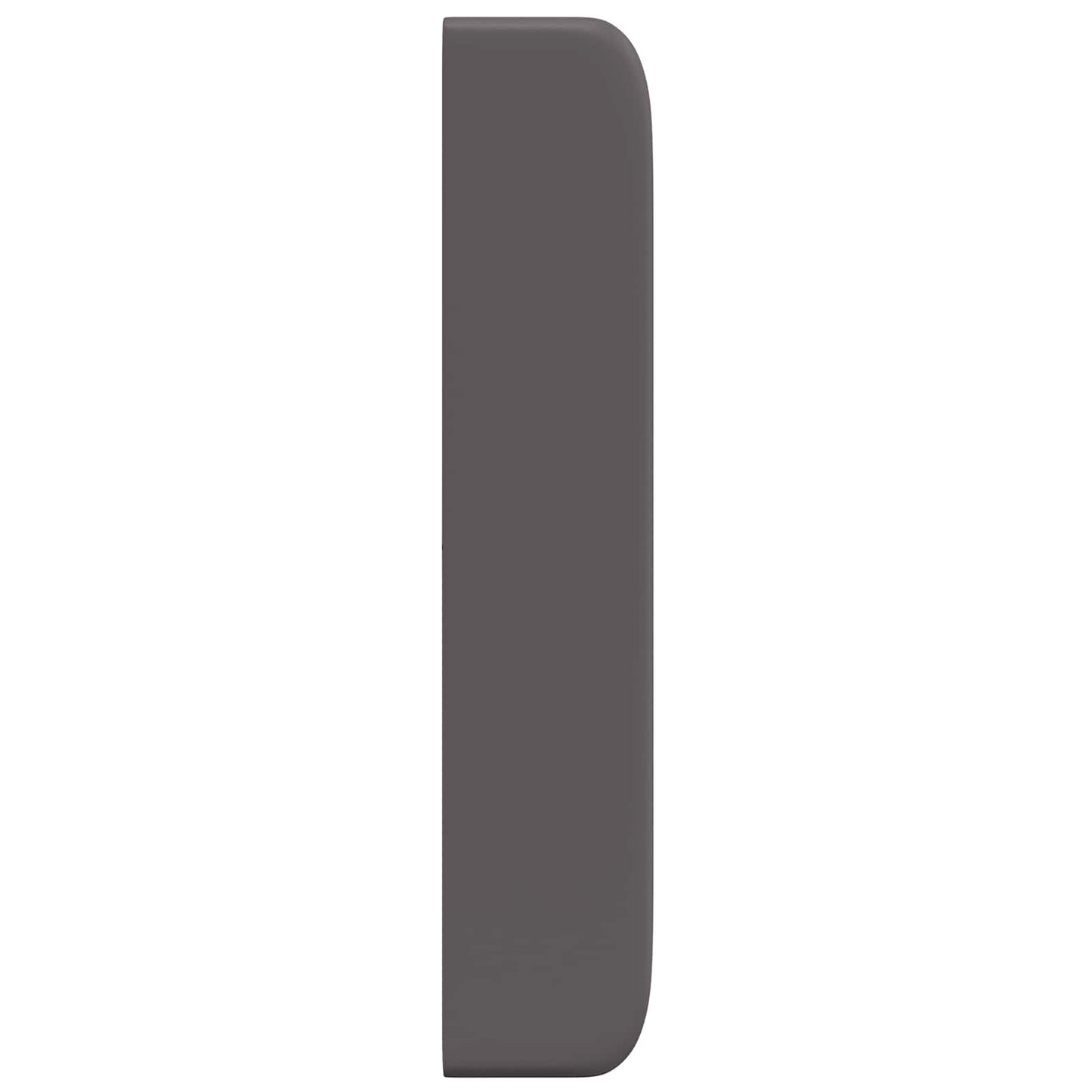 Hovedgærdeøre Grå 80 x 16 x 4 cm PVC