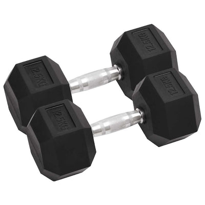 håndvægte 2 stk. 25 kg støbejern i alt