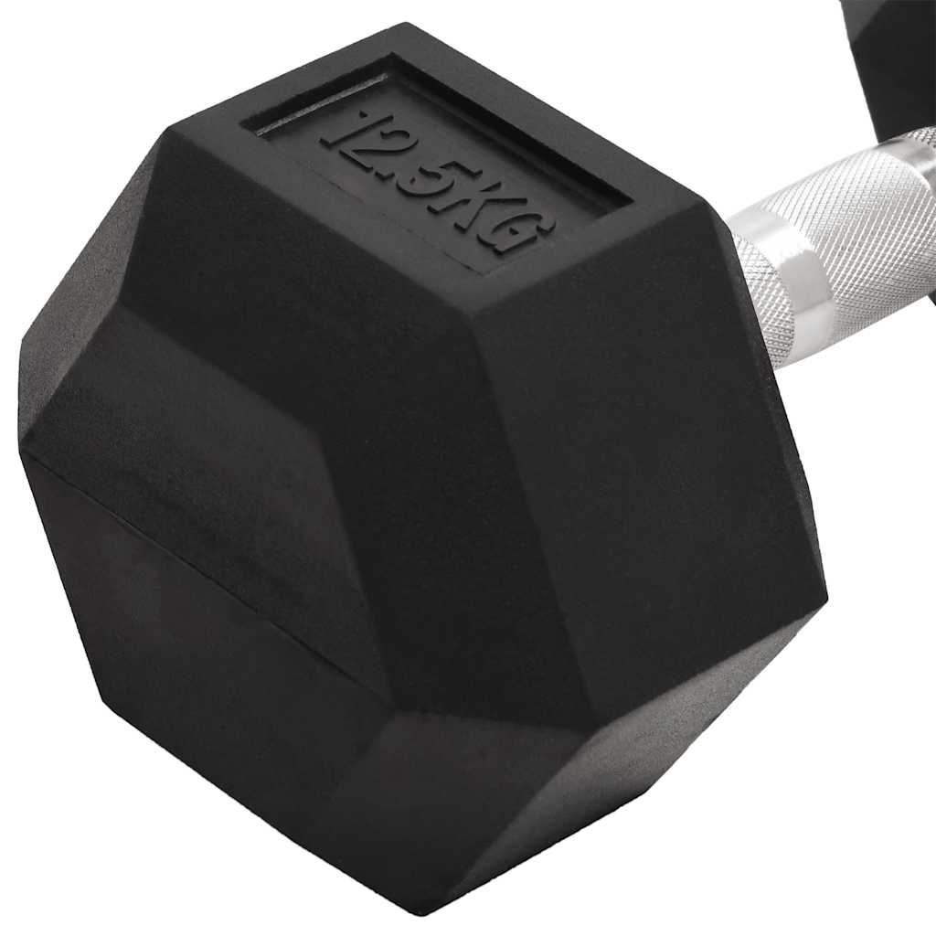 håndvægte 2 stk. 25 kg støbejern i alt