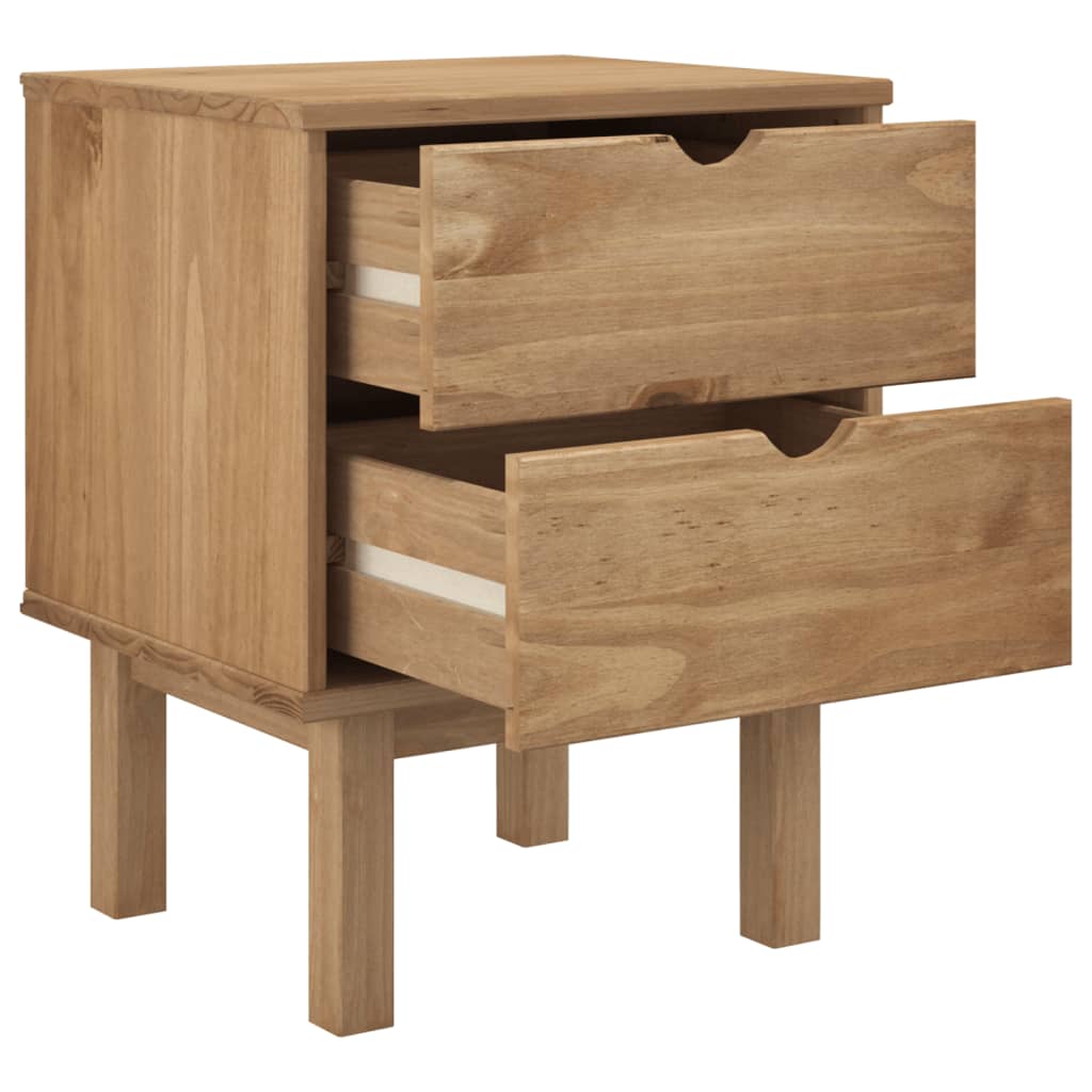 sengebord OTTA 45x39x57 cm massivt fyrretræ