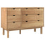 kommode OTTA 111x43x73,5 cm massivt fyrretræ