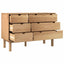 kommode OTTA 111x43x73,5 cm massivt fyrretræ