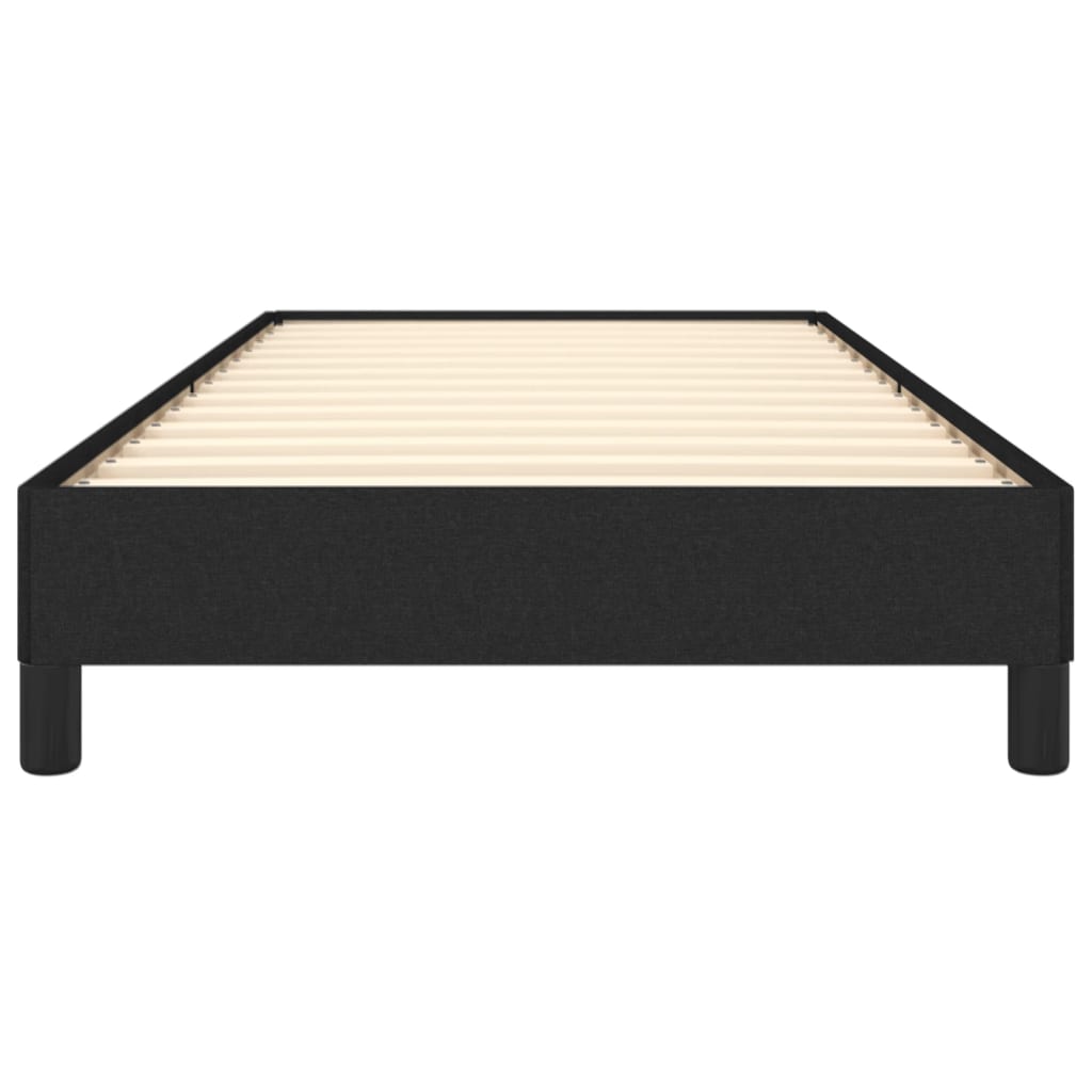 sengeramme uden madras 80x200 cm stof sort