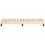 sengeramme uden madras 80x200 cm stof cremefarvet