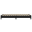 sengeramme uden madras 90x190 cm stof sort