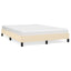 sengeramme uden madras 140x190 cm stof cremefarvet