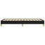 sengeramme uden madras 90x190 cm stof sort