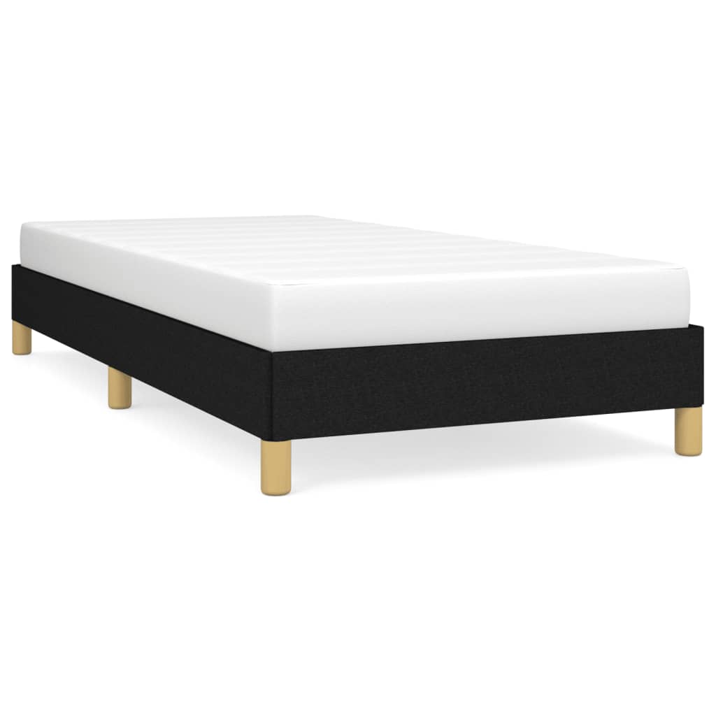 sengeramme uden madras 90x200 cm stof sort