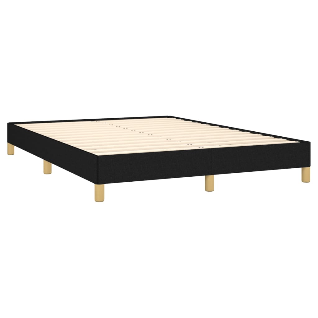 sengeramme uden madras 140x200 cm stof sort