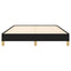 sengeramme uden madras 140x200 cm stof sort