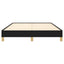 sengeramme uden madras 160x200 cm stof sort