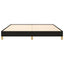 sengeramme uden madras 180x200 cm stof sort