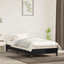 Sengeramme uden madras Sort 100x200 cm Fløjl