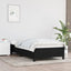 sengeramme uden madras 90x200 cm stof sort