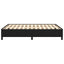 sengeramme uden madras 140x190 cm stof sort