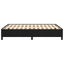 sengeramme uden madras 140x200 cm stof sort