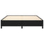 sengeramme uden madras 160x200 cm stof sort