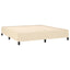 sengeramme uden madras 180x200 cm stof cremefarvet