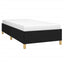 sengeramme uden madras 80x200 cm stof sort