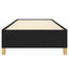 sengeramme uden madras 90x190 cm stof sort