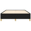 sengeramme uden madras 140x190 cm stof sort