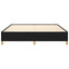 sengeramme uden madras 160x200 cm stof sort