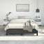 sengestel uden madras sort 152x203 cm queen size kunstlæder