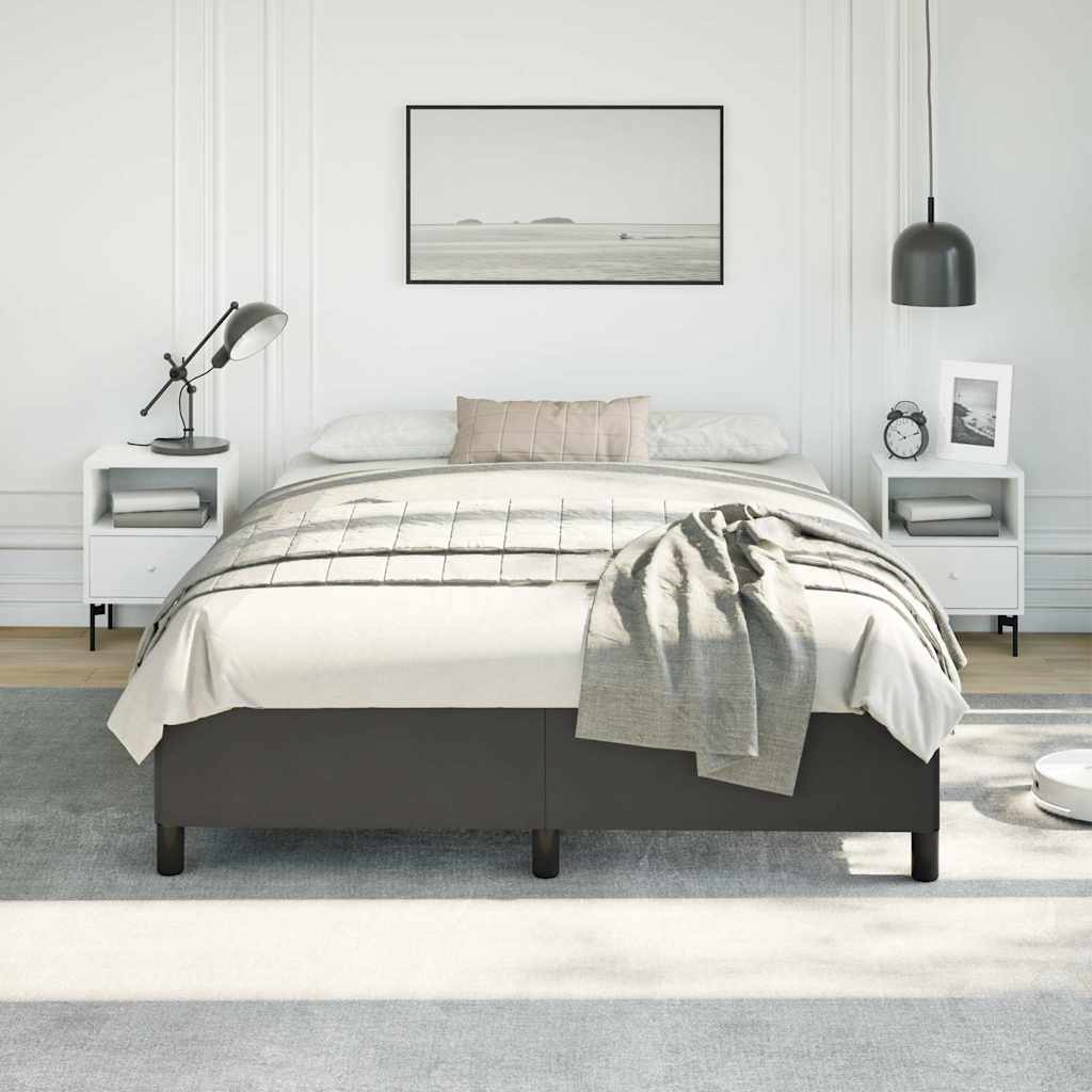 sengestel uden madras sort 152x203 cm queen size kunstlæder