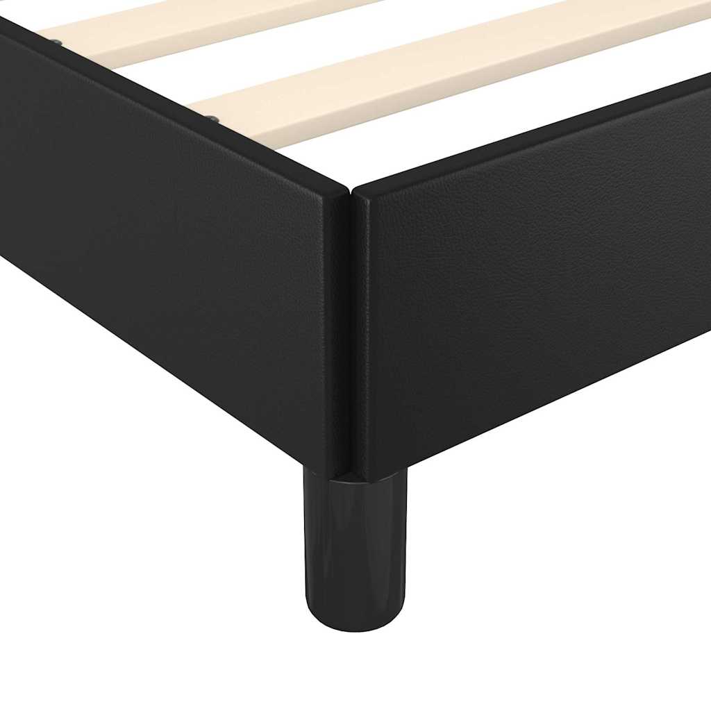 sengestel uden madras sort 152x203 cm queen size kunstlæder