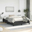 sengestel uden madras sort 152x203 cm queen size kunstlæder