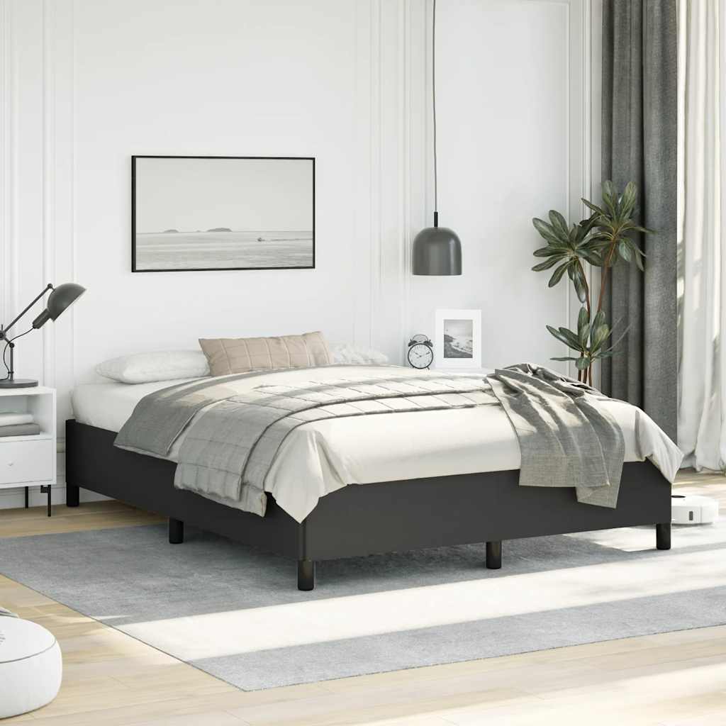 sengestel uden madras sort 152x203 cm queen size kunstlæder