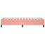 sengeramme 100x200 cm fløjl pink