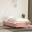 sengeramme 100x200 cm fløjl pink