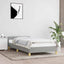 Sengeramme uden madras Lysegrå 100x200 cm Stof