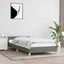 Sengeramme uden madras Mørkegrå 100x200 cm Stof