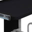 computerbord 110x52x88,5 cm konstrueret træ sort