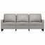 3-personers sofa 180 cm stof lysegrå