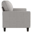 3-personers sofa 180 cm stof lysegrå