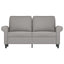 2-personers sofa 120 cm stof lysegrå