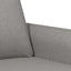 2-personers sofa 120 cm stof lysegrå
