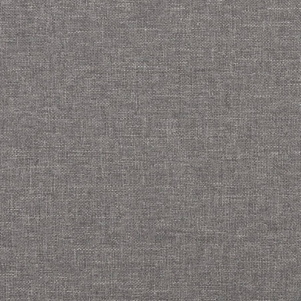 2-personers sofa 120 cm stof lysegrå
